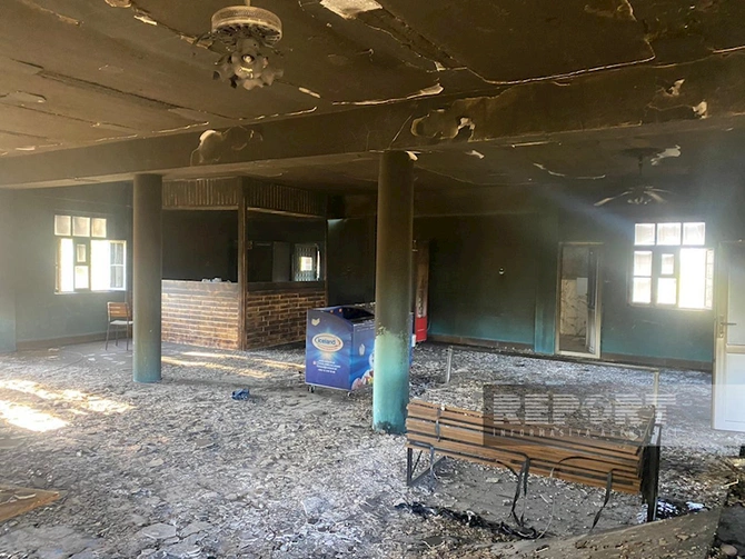 Şərurda restoran yanıb — FOTO