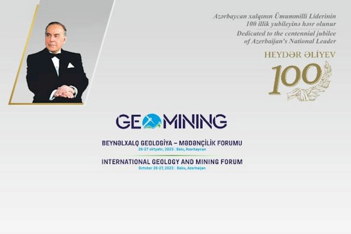 Beynəlxalq Geologiya-Mədənçilik Forumu keçiriləcək
