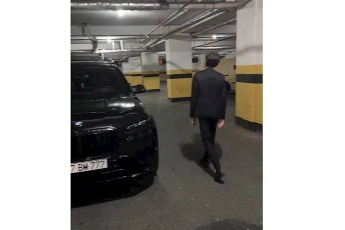 Baləli 255 minlik BMW-si ilə nömrəsi... — FOTO