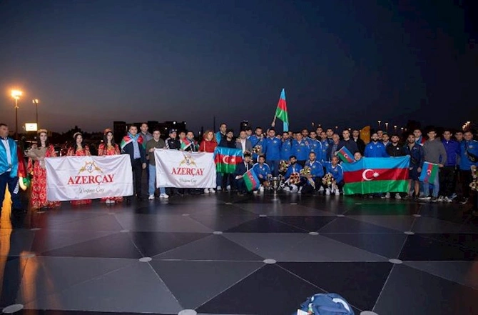 “Azerçay”ın dəstəklədiyi minifutbol komandası Avropa çempionu oldu — FOTOLAR “Azerçay”ın dəstəklədiyi minifutbol komandası Avropa çempionu oldu — FOTOLAR