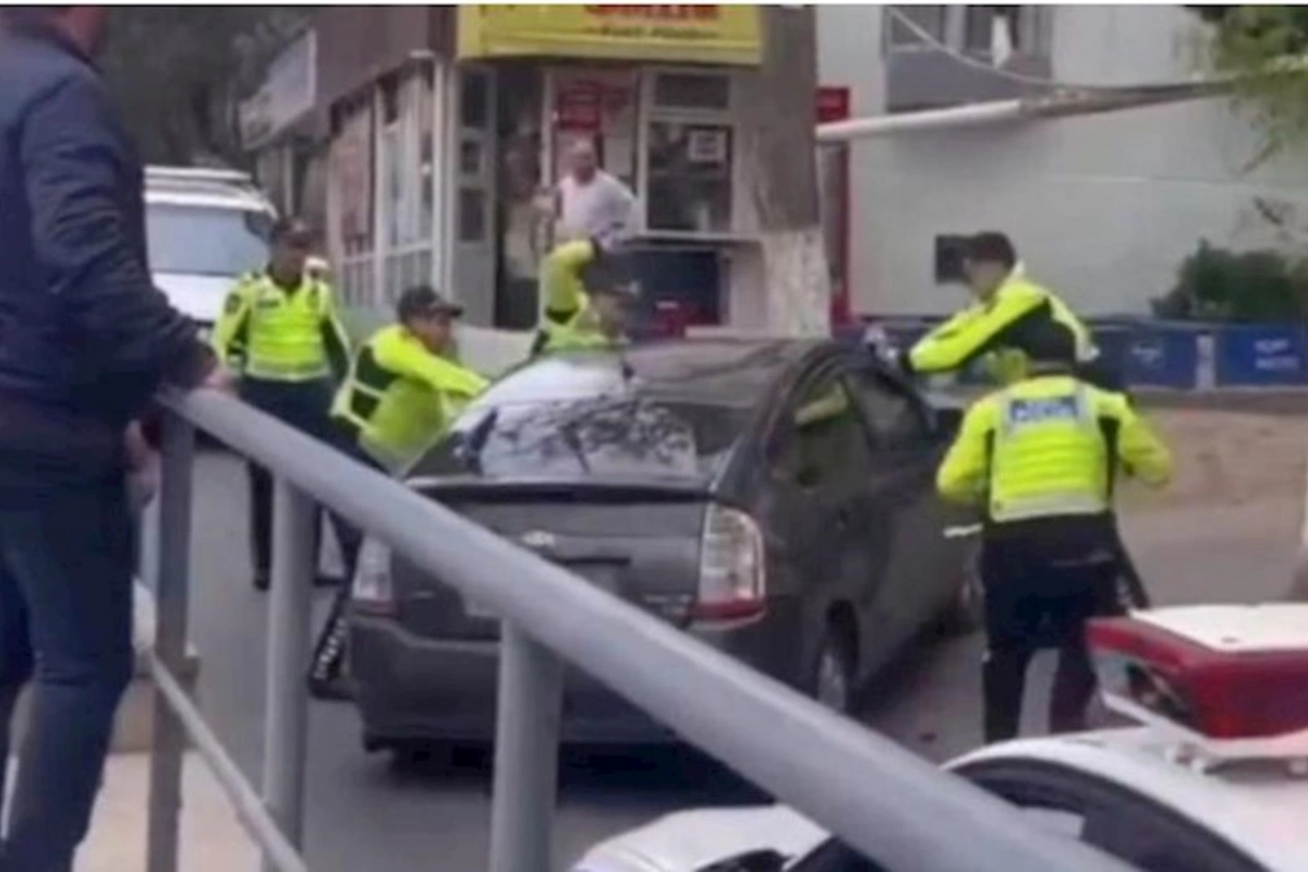 Priusu polislərin üstünə sürən şəxsə HÖKM OXUNDU