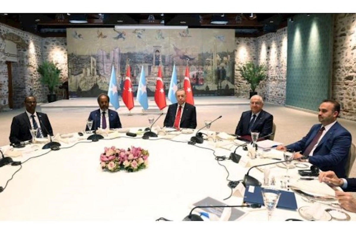Ərdoğan Somali prezidenti ilə görüşdü