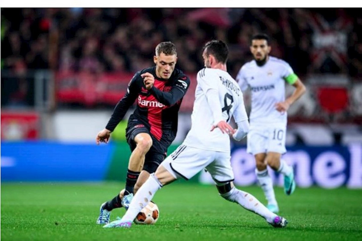 UEFA Avropa Liqası: Bayer 04 Qarabağla oyunda 5-ci qolu vurub