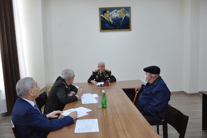 Kəmaləddin Heydərov qəbul keçirdi — FOTOLAR