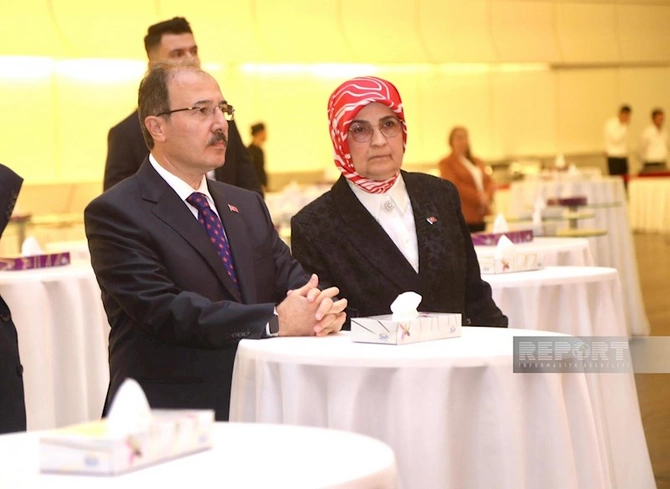 Bakıda Türkiyə Cümhuriyyətinin elan edilməsinin 100 ili münasibətilə rəsmi ziyafət verilib — FOTOLAR