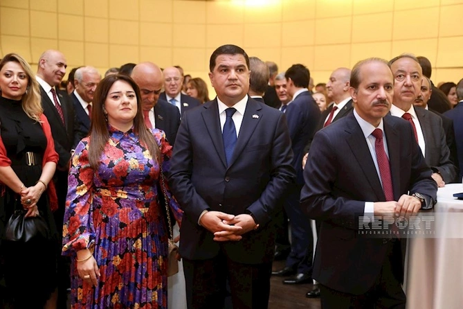 Bakıda Türkiyə Cümhuriyyətinin elan edilməsinin 100 ili münasibətilə rəsmi ziyafət verilib — FOTOLAR