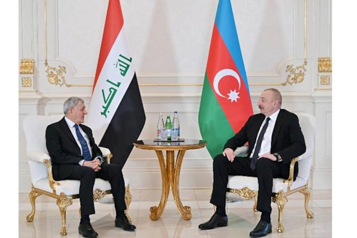 Prezident iraqlı həmkarını təbrik etdi
