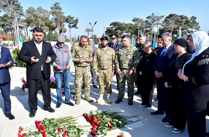 Abşeronda antiterror tədbiri şəhidləri anıldı — FOTOLAR