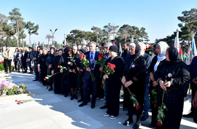 Abşeronda antiterror tədbiri şəhidləri anıldı — FOTOLAR