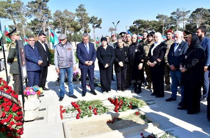 Abşeronda antiterror tədbiri şəhidləri anıldı — FOTOLAR