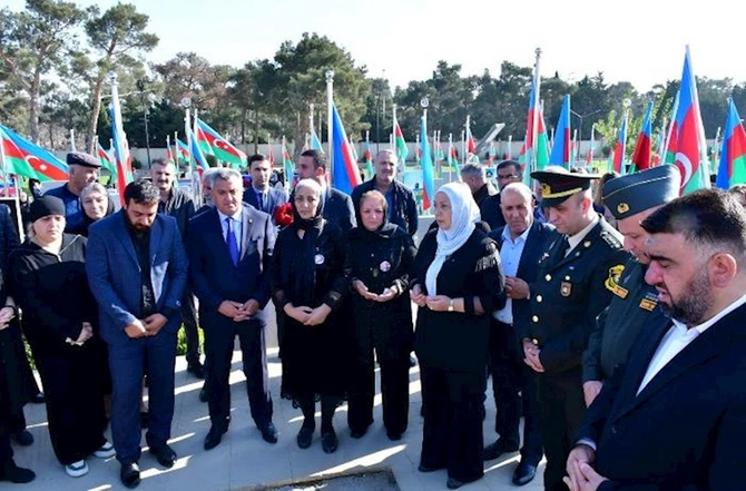 Abşeronda antiterror tədbiri şəhidləri anıldı — FOTOLAR