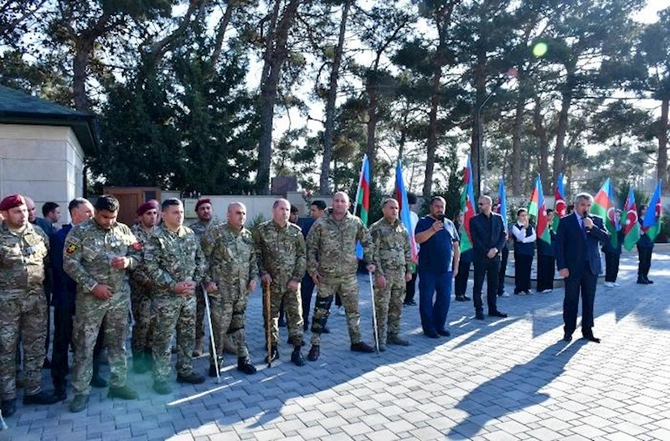 Abşeronda antiterror tədbiri şəhidləri anıldı — FOTOLAR