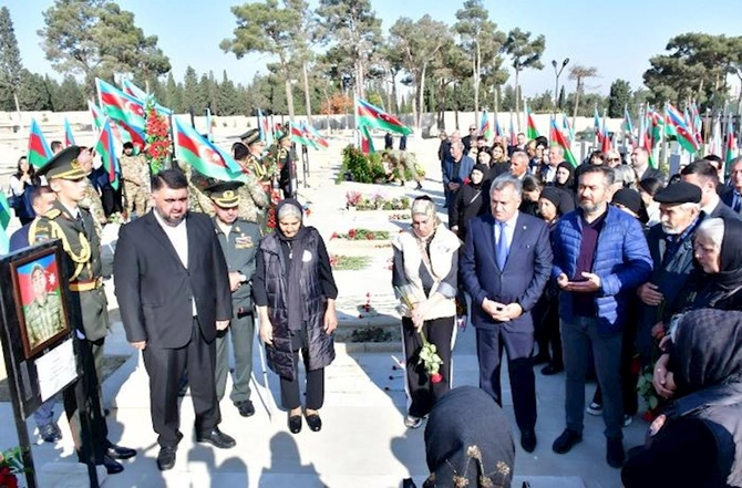 Abşeronda antiterror tədbiri şəhidləri anıldı — FOTOLAR
