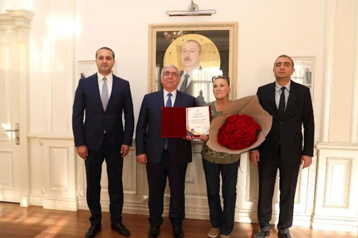 Rəfiqə Şabanova Fəxri Fərmanla təltif edildi