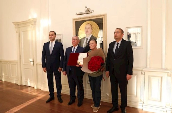 Rəfiqə Şabanova Fəxri Fərmanla təltif edildi Rəfiqə Şabanova Fəxri Fərmanla təltif edildi