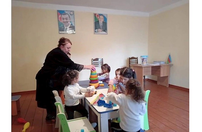Ermənistanla sərhəddəki bağça 30 ildən sonra yenidən açıldı — FOTO