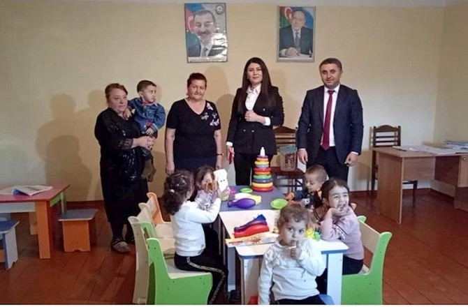 Ermənistanla sərhəddəki bağça 30 ildən sonra yenidən açıldı — FOTO