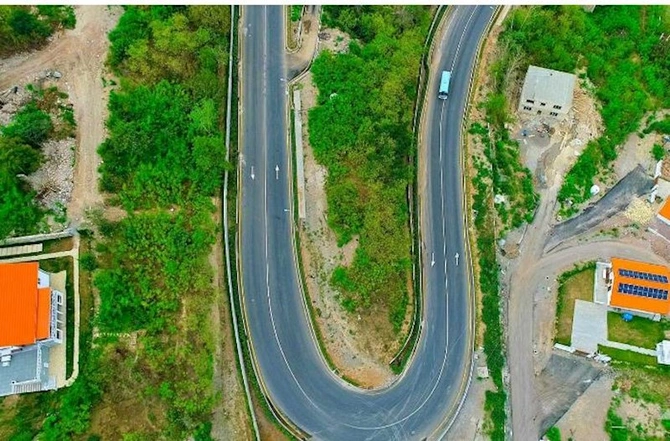 Laçında şəhərdaxili yollar asfaltlanır — VİDEO/FOTO