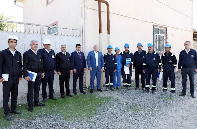 Xıdırlı, Beştalı və Xəlfəli kəndlərində aparılan qazlaşma işləri ilə tanışlıq — FOTO