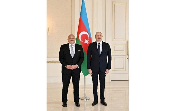 Prezident İordaniyanın yeni səfirinin etimadnaməsini qəbul edib Prezident İordaniyanın yeni səfirinin etimadnaməsini qəbul edib