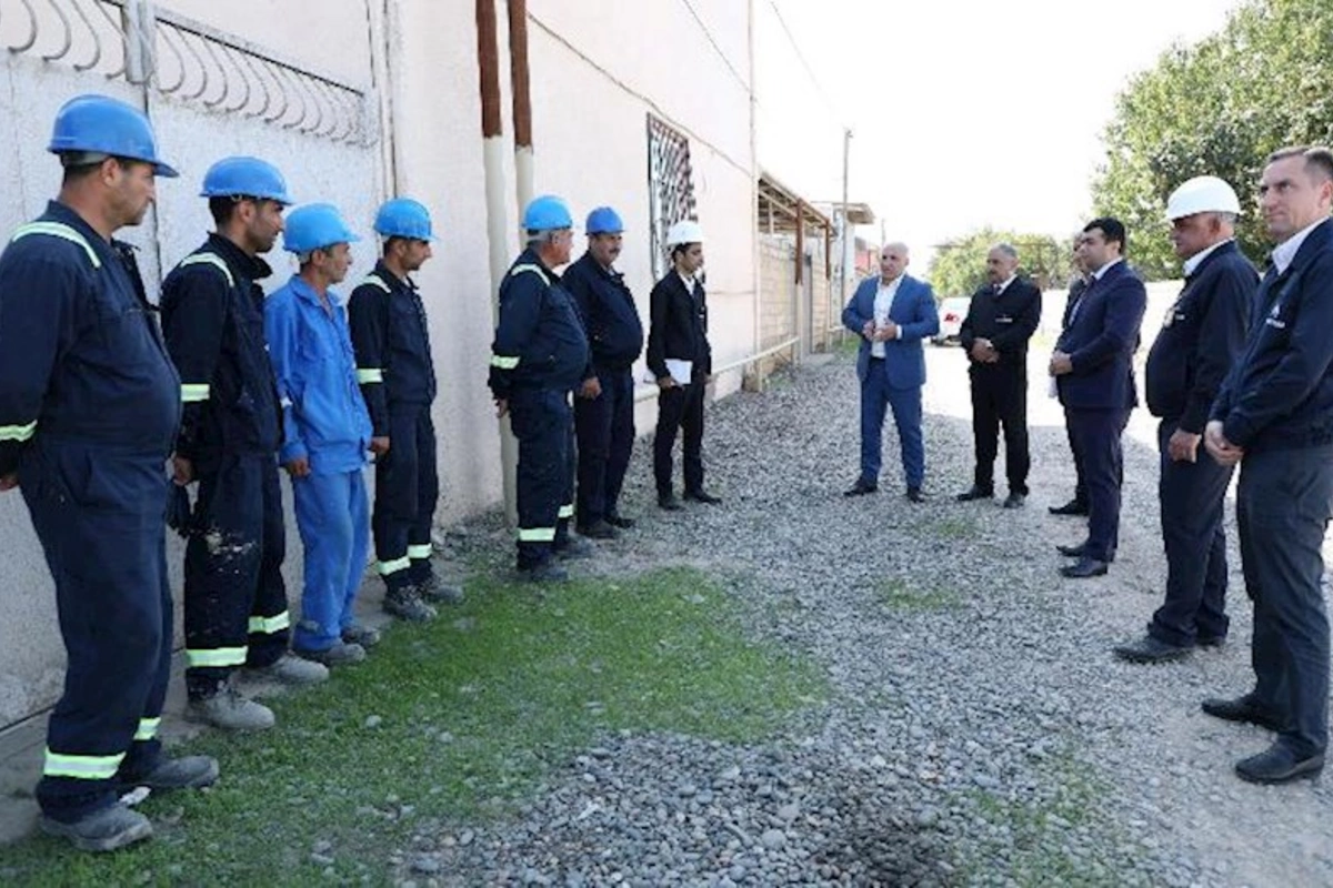 Xıdırlı, Beştalı və Xəlfəli kəndlərində aparılan qazlaşma işləri ilə tanışlıq — FOTO