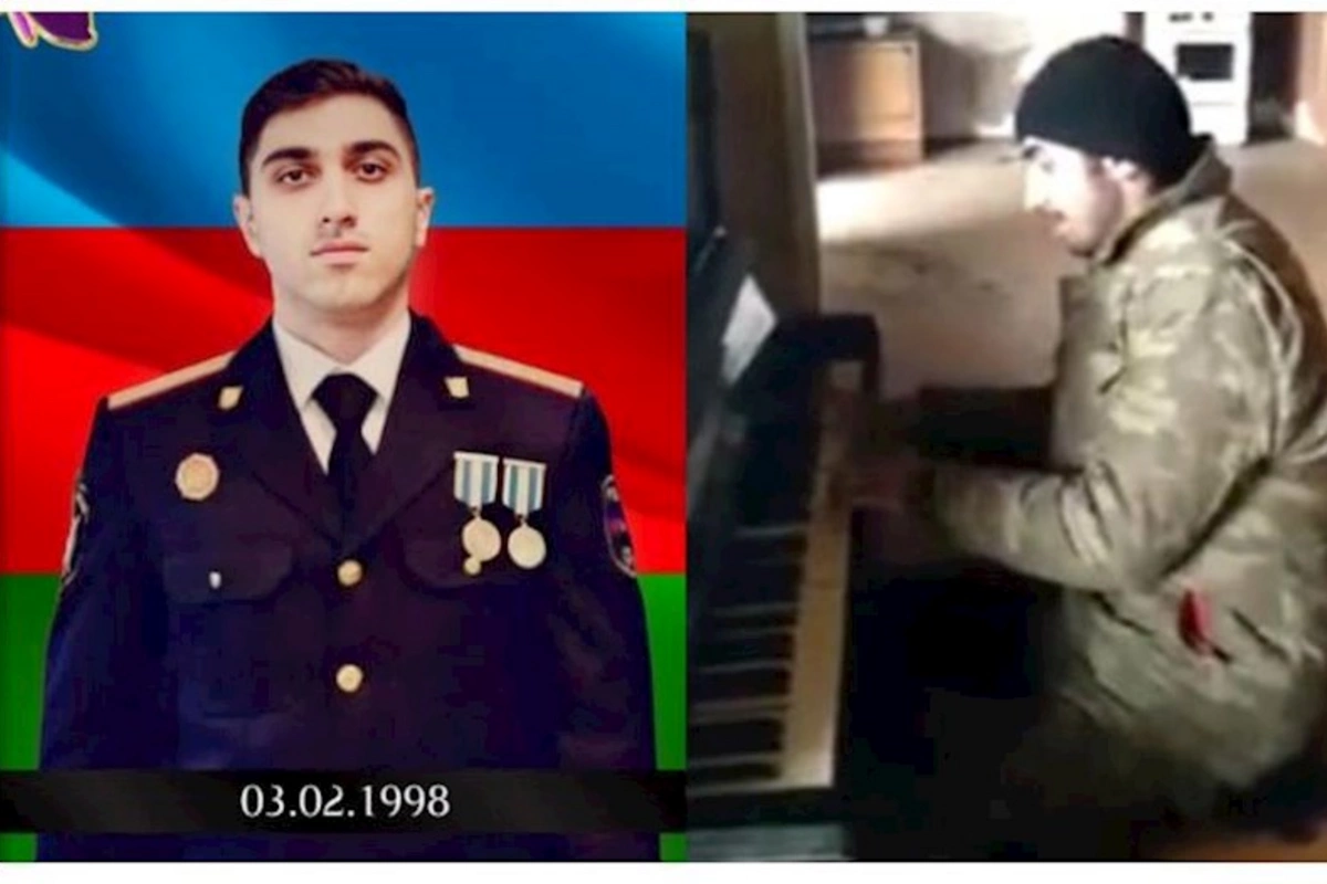 Bu gün şəhid olan polis həmin əsgər imiş... — VİDEO