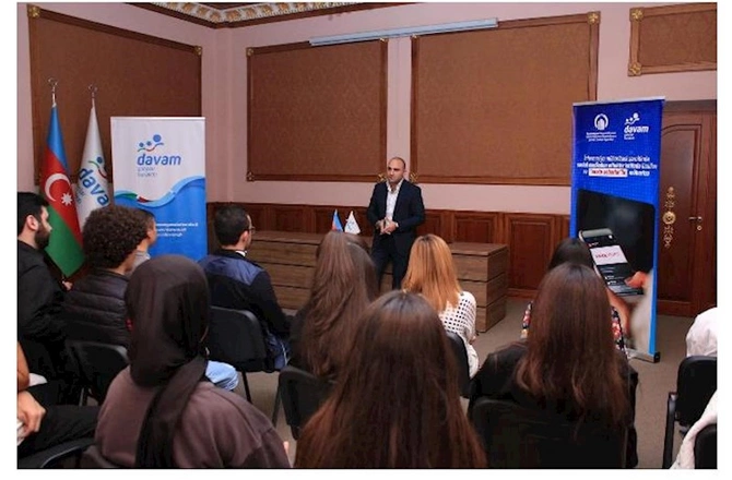 “Davam” Gənclər Hərəkatının informasiya müharibəsi ilə bağlı maarifləndirmə ayı davam edir