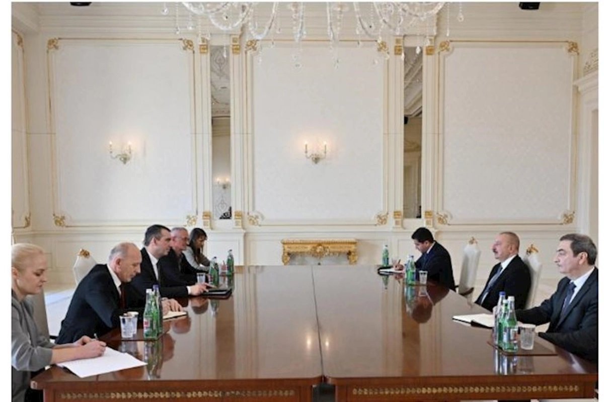 Prezident Vladimir Orliçi qəbul etdi
