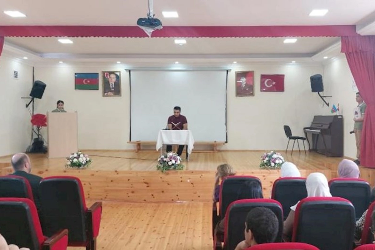 Bakı Türk liseyində Mövludu-Nəbi Həftəsi ilə əlaqədar tədbir keçirilib