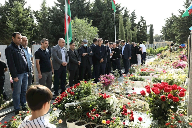 Şəhid Nurəhməd Ulubəyovun şəhadətindən 3 il ötdü — FOTOLAR