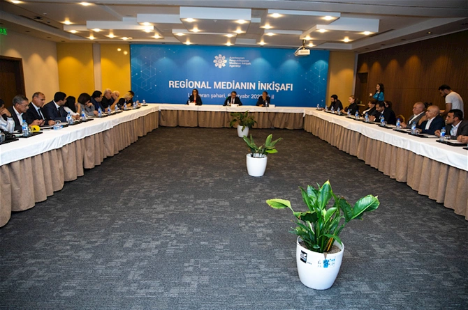 “Regional Medianın İnkişafı” layihəsi çərçivəsində media nümayəndələri ilə növbəti görüş Lənkəran şəhərində keçirilib “Regional Medianın İnkişafı” layihəsi çərçivəsində media nümayəndələri ilə növbəti görüş Lənkəran şəhərində keçirilib