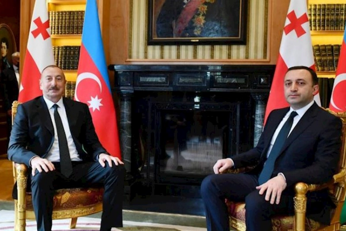 Prezident İlham Əliyevin İrakli Qaribaşvili ilə təkbətək görüşü olub — YENİLƏNİB