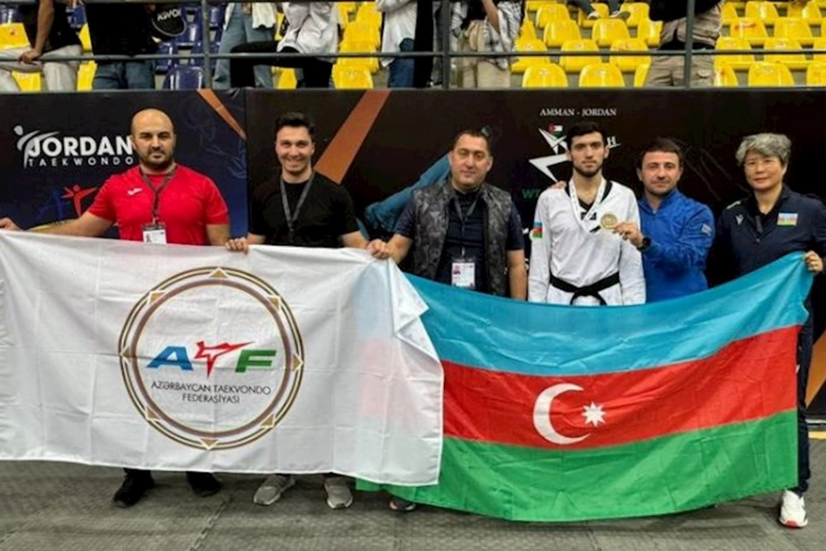 Azərbaycan taekvondoçusu Prezident Kuboku turnirində qızıl medal qazanıb