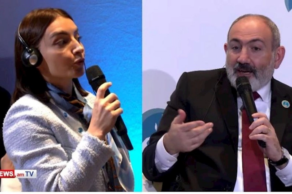 Leyla Abdullayeva Paşinyanla debata çıxdı və elə bir cavab verdi ki... — VİDEO