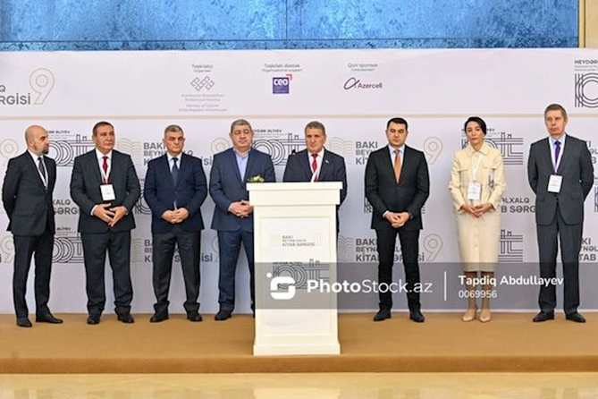 Bakıda 9-cu beynəlxalq kitab sərgisinin açılışı olub — FOTO
