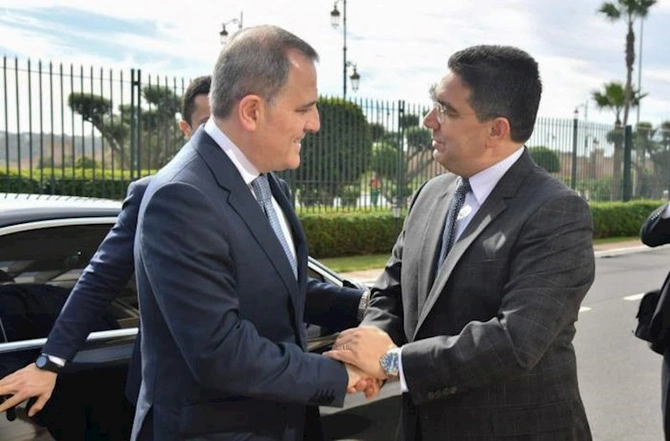 Ceyhun Bayramov mərakeşli həmkarı ilə görüşdü