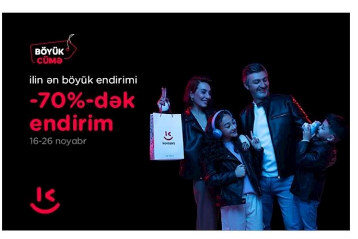 “Kontakt”da ilin ƏN BÖYÜK ENDİRİMLƏRİ — 70%-dək endirim