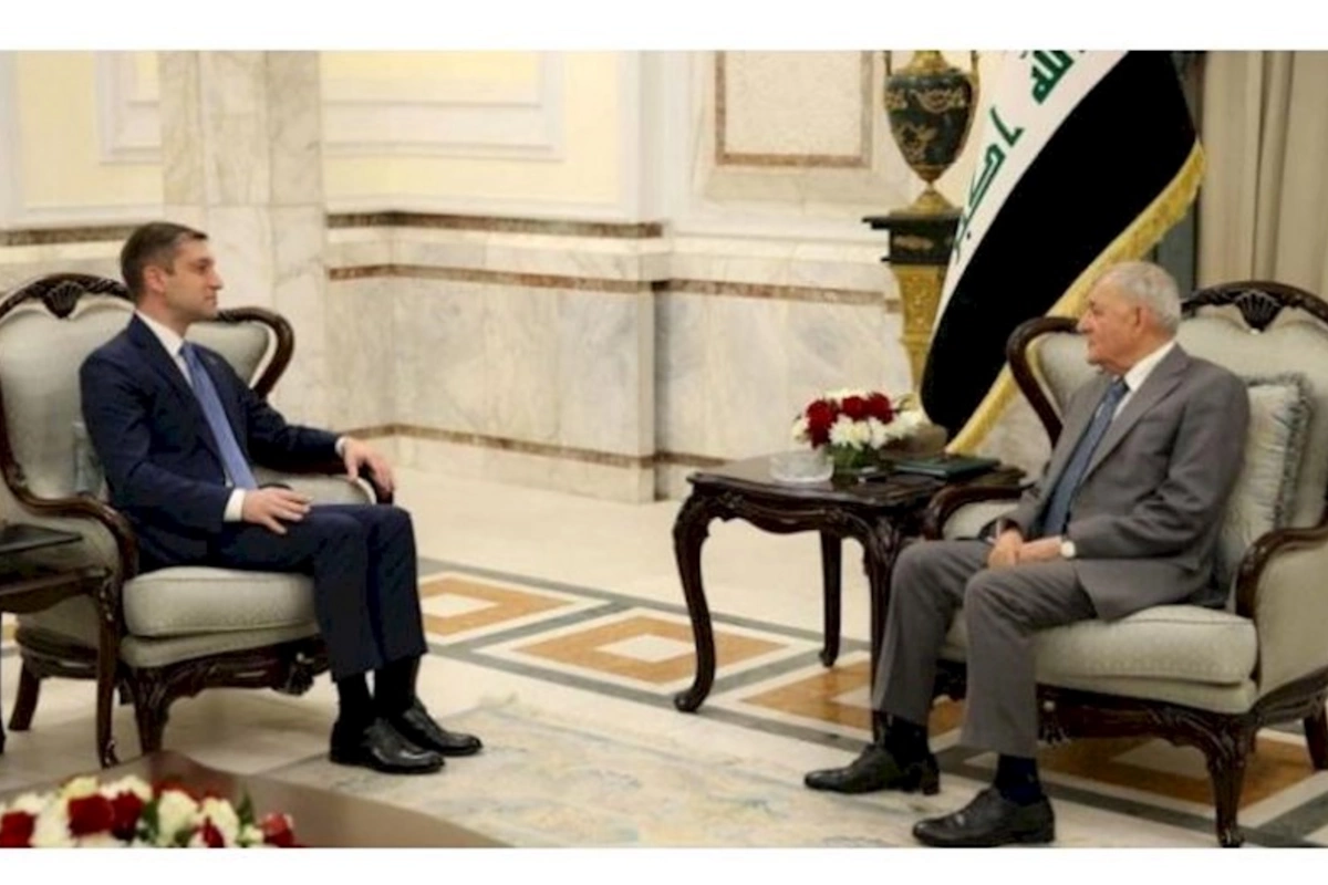 İraq Prezidenti səfirimizi qəbul etdi