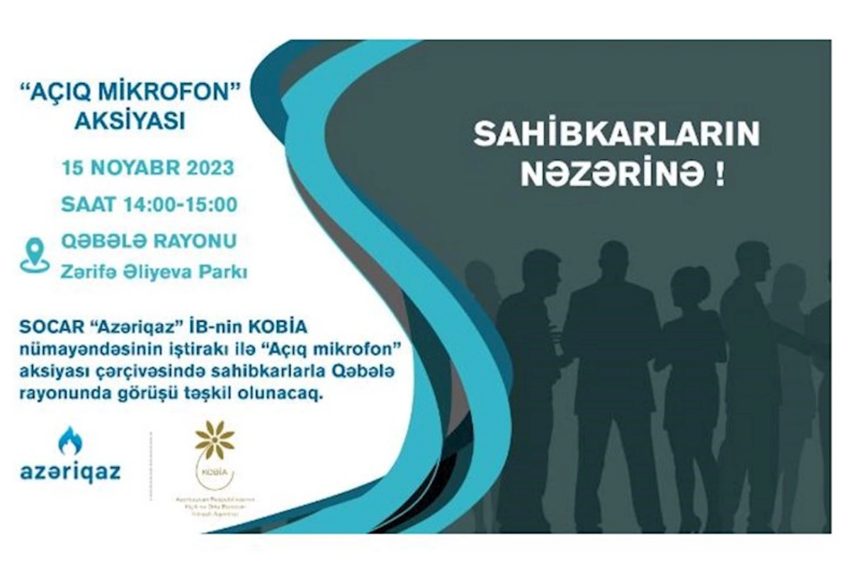 “Azəriqaz”ın sahibkarlarla növbəti görüşü Qəbələdə keçiriləcək