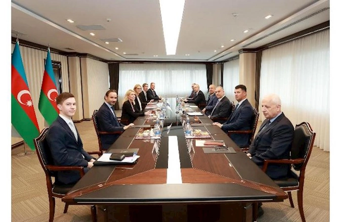 ATƏT PA-nın prezidenti ilə DTX-də görüş keçirilib — FOTO