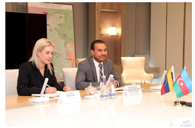 SOCAR Venesuela şirkətləri ilə karbohidrogen ehtiyatlarının işlənməsini müzakirə etdi