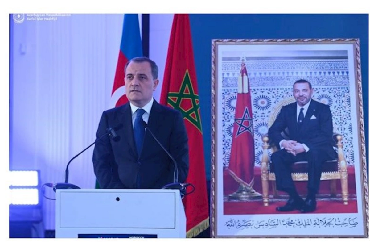 Ceyhun Bayramov Mərakeşdə Biznes Forumda çıxış etdi