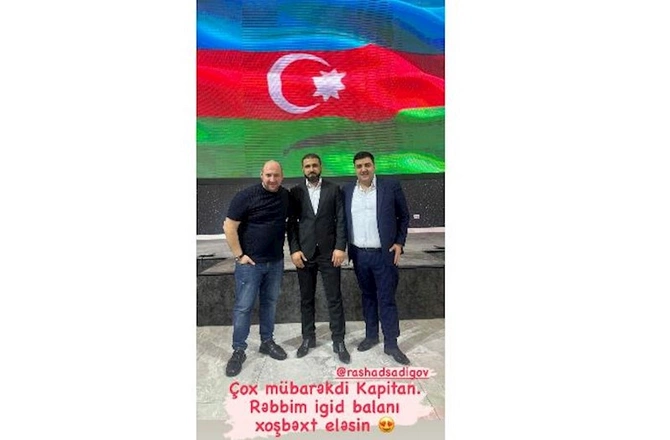 Rəşad Sadıqov toy etdi — FOTOLAR Rəşad Sadıqov toy etdi — FOTOLAR