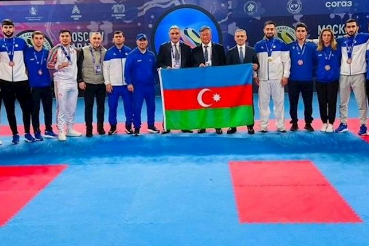 Azərbaycan karateçiləri “Moskva Vselennaya” turnirində yeddi medal qazanıblar