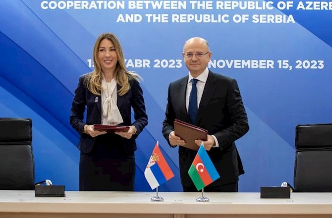 Serbiya ilə təbii qaz sahəsində strateji sənədlər imzalandı