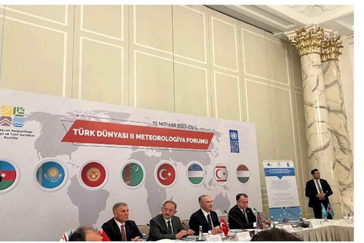 Bakıda Türk Dünyası II Meteorologiya Forumu keçirilir