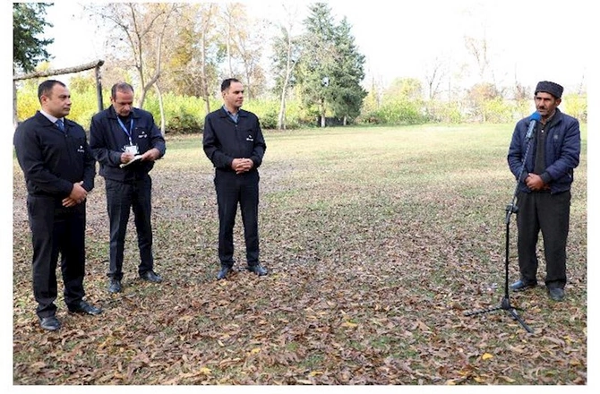 Daha bir kənd qazlaşdırıldı — FOTOLAR