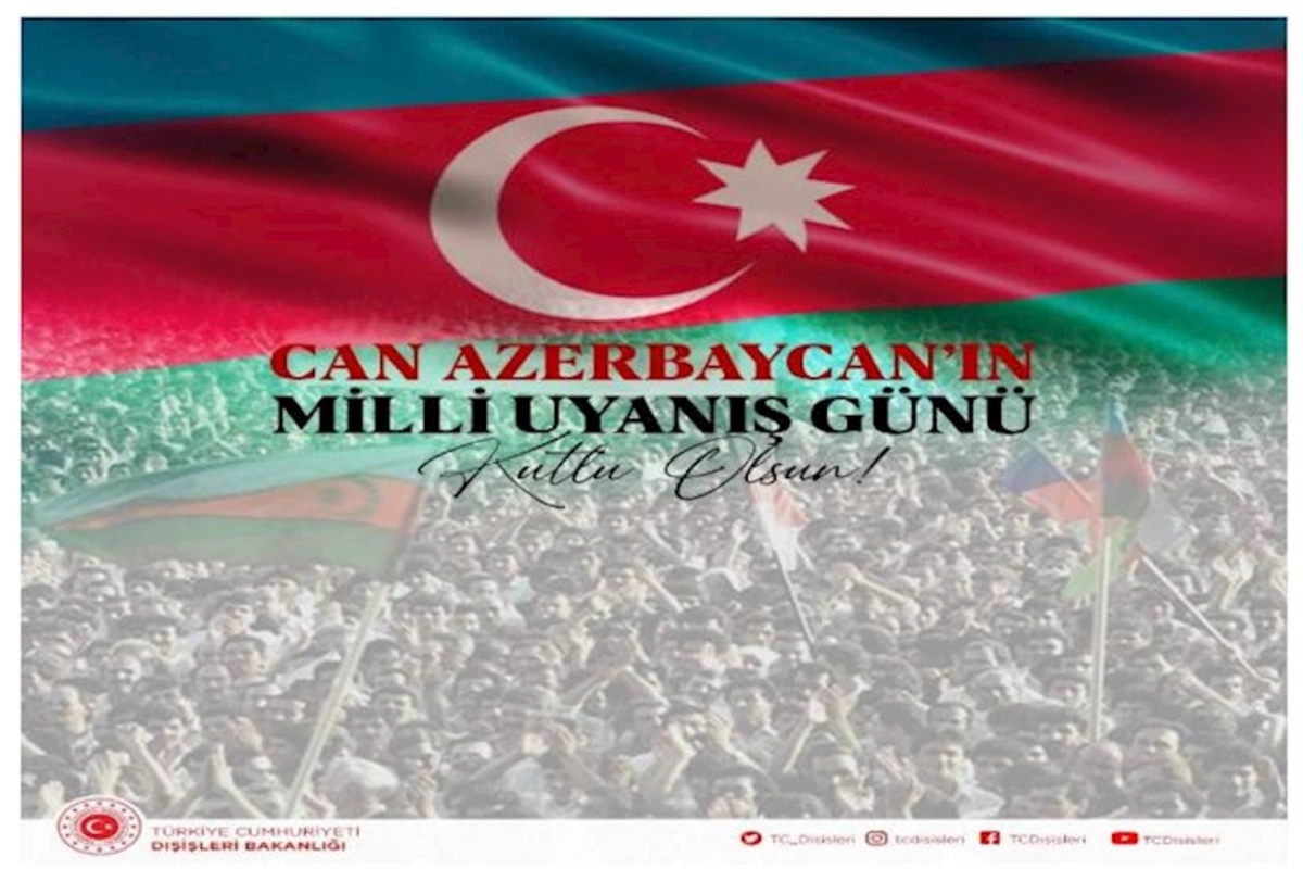 Türkiyə XİN-dən Milli Dirçəliş Günü TƏBRİKİ
