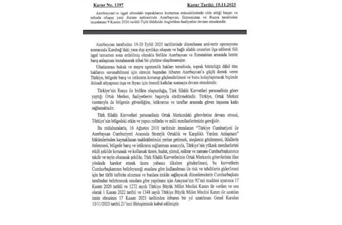 Türkiyə hərbçiləri daha 1 il Azərbaycanda qalacaq Türkiyə hərbçiləri daha 1 il Azərbaycanda qalacaq
