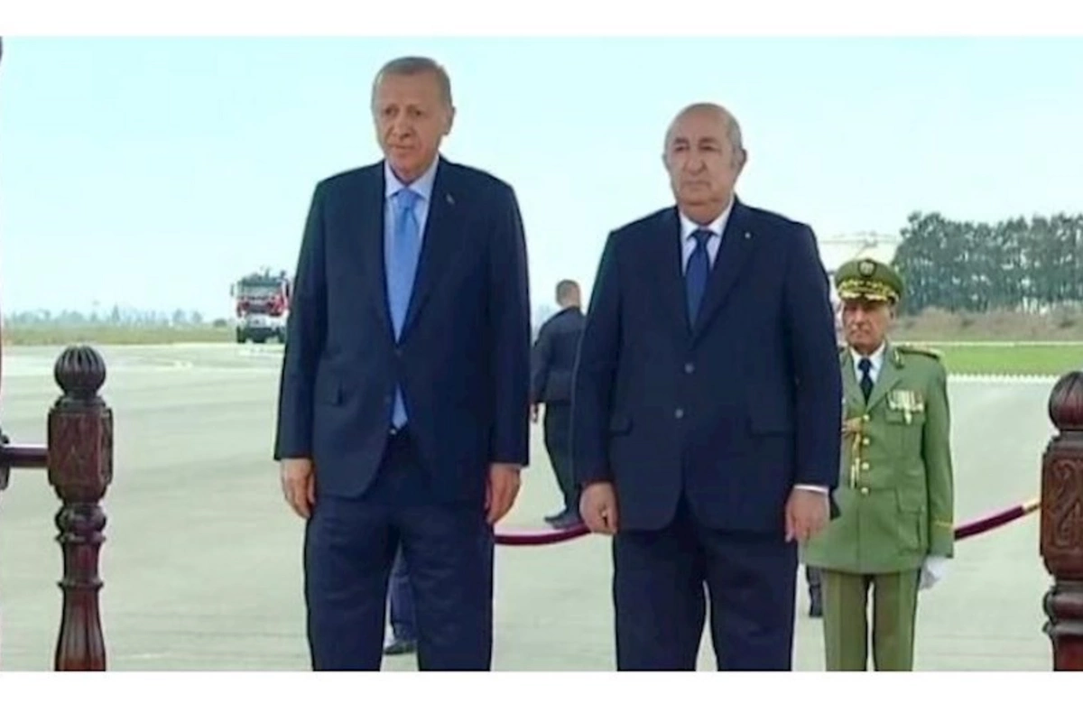 Ərdoğan Əlcəzairə səfər etdi